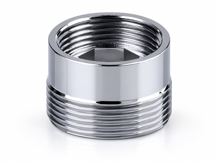 Adapter with an internal thread